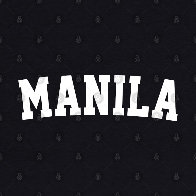 Manila Varsity Typography by jiromie